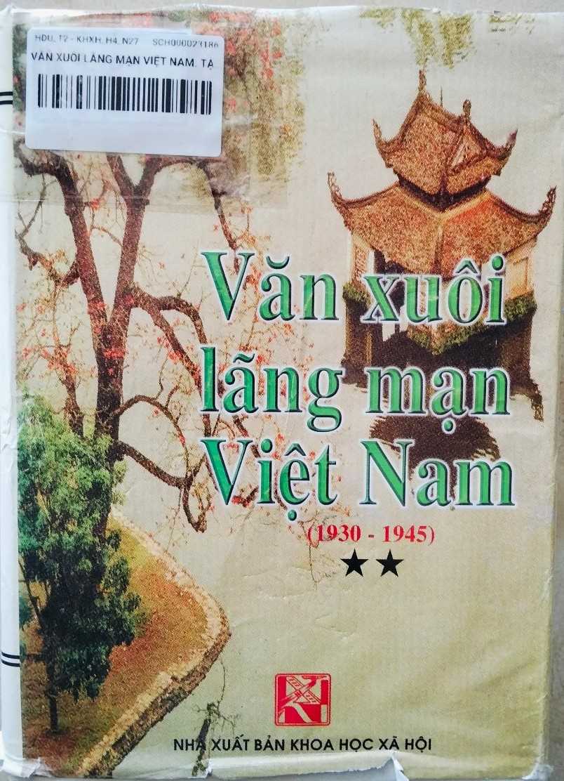 VĂN XUÔI LÃNG MẠN VIỆT NAM (1930–1945) — TẬP 2